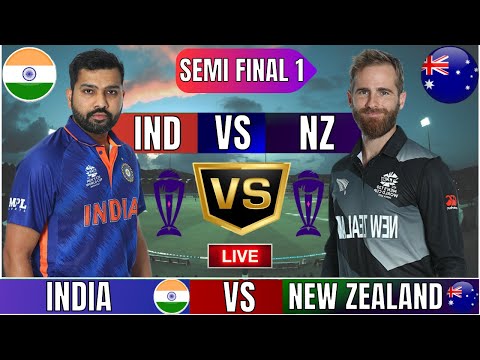 Live IND Vs NZ Match Score | Live Cricket Match Today | IND vs NZ live 1st innings #livescore