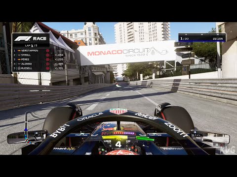 F1 23 - Circuit de Monaco - Monaco (Monaco Grand Prix) - Gameplay (PS5 UHD) [4K60FPS]