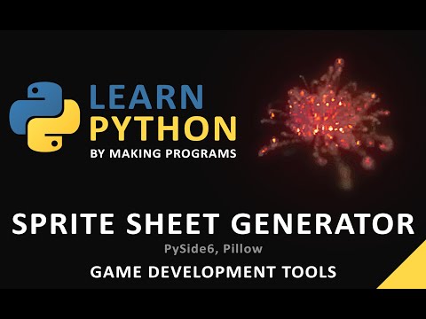 Learn Python By Making Programs Sprite Sheet Generator