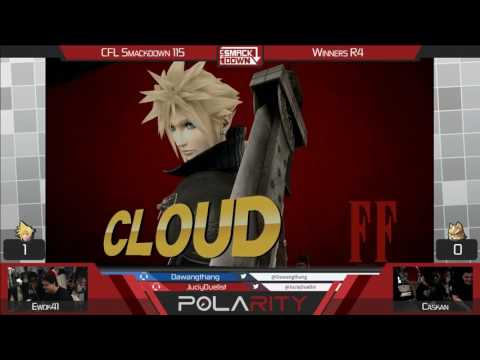 CFL Smackdown 115 WiiU - Ewok41 (Cloud) vs Caskan (Fox) - Winners R4