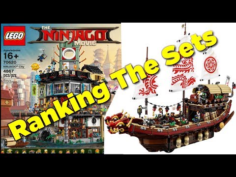 Ranking the LEGO Ninjago Movie Sets! (Worst to Best!)