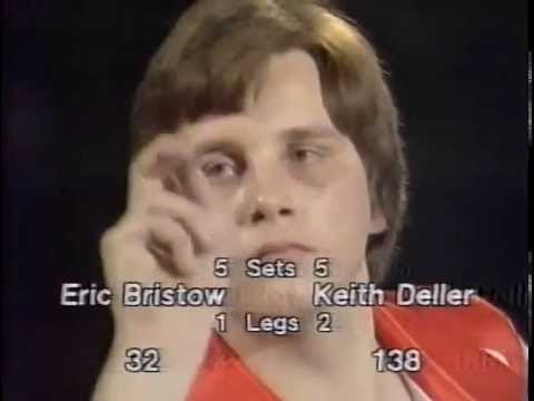 Keith Deller History Making 138 Finish 1983 World Championship Final Vs Eric Bristow HD!!!