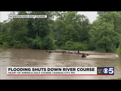 Flooding shuts down Heart of America Golf Course in Kansas City
