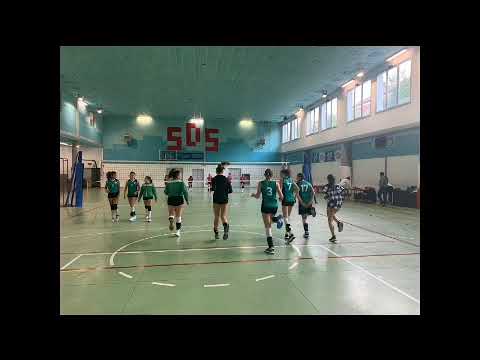 Ragazze  Prima giornata: Sds - Samma 0-3 (1/25 12/25 14/25)