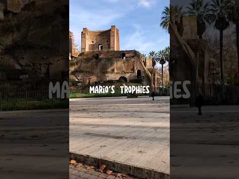 A praça escondida em Roma Itália - O jardim Nicola Calipari na Piazza Vittorio Emanuele II