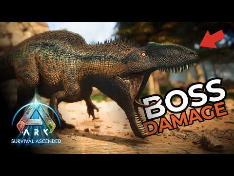 Top 5 Boss Damage Dinos in ARK: Survival Ascended 💥
