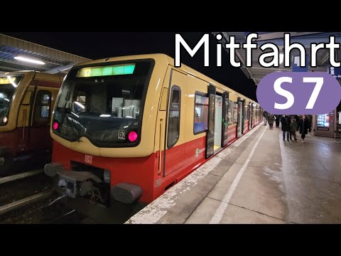 S-Bahn Berlin | Mitfahrt | BR481 | Linie S7 | Springpfuhl - Ahrensfelde