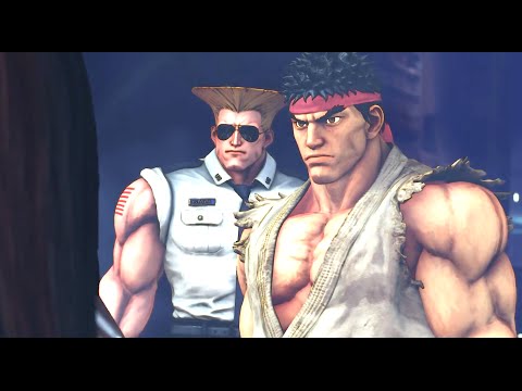 Street Fighter V: A Shadow's Fall Ending (After Credits Scene) 1080p 60FPS