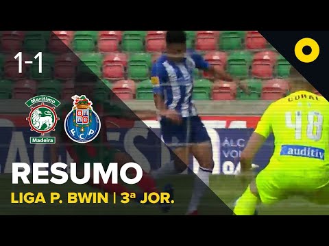 Resumo: Marítimo 1-1 FC Porto - Liga Portugal bwin | SPORT TV