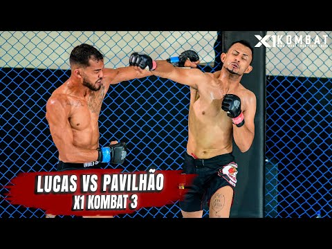 Lucas Henrique vs Tiago Pavilhão -  X1 Kombat 3