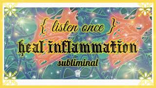𝐀𝐍𝐓𝐈-𝐒𝐖𝐄𝐋𝐋𝐈𝐍𝐆; heal inflammation subliminal ✧ 𝙡𝙞𝙨𝙩𝙚𝙣 𝙤𝙣𝙘𝙚, 𝙧𝙖𝙞𝙣 𝙫𝙚𝙧. •̩̩͙  𝒬𝒮
