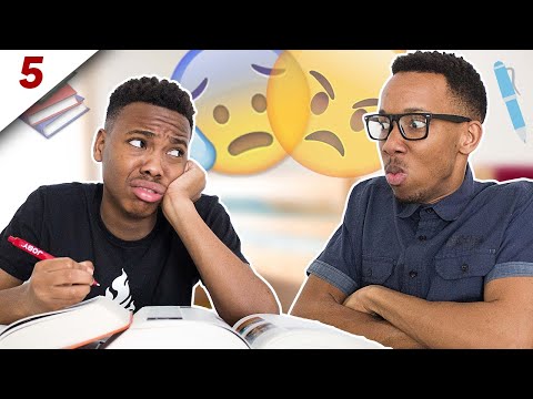 HOW TO ESCAPE FROM HOMEWORK ?  -  THE BROS PARODY