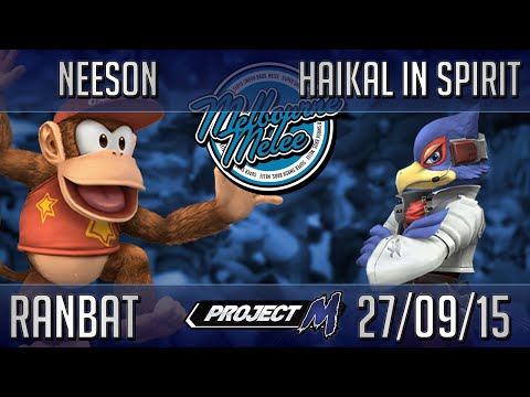 CW Sep'15 - PM Singles Losers R4 - Neeson (Diddy Kong) Vs Haikal in Spirit (Falco)