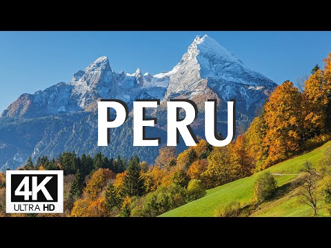 FLYING OVER PERU (4K UHD) - Relaxing Music Along With Beautiful Nature Videos (Sounds of Nature)