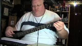 Kiss Naked City Bass Cover
