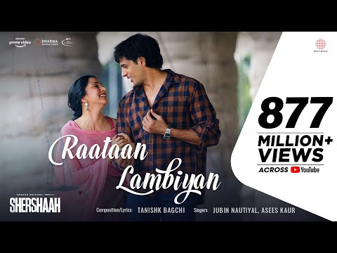 Raataan Lambiyan – Official Video | Shershaah | Sidharth – Kiara | Tanishk B| Jubin Nautiyal |Asees