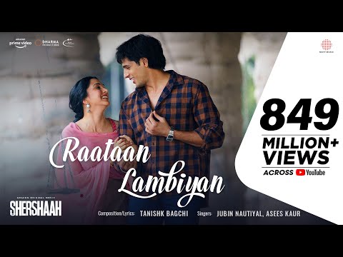 Raataan Lambiyan – Official Video | Shershaah | Sidharth – Kiara | Tanishk B| Jubin Nautiyal  |Asees