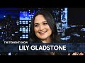 Lily Gladstone and Harrison Ford Bonded Over Star Wars at the Golden Globes | The Tonight Show