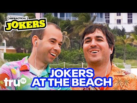 The Funniest Beach Moments (Mashup) | Impractical Jokers | truTV