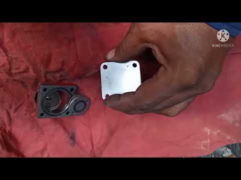 #Cummins ISX engine DIECEL FUEL REGULATOR SELENOID how to assemble the fuel system