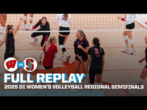 Wisconsin vs. Stanford: 2025 NCAA women’s volleyball regional semifinals | FULL REPLAY