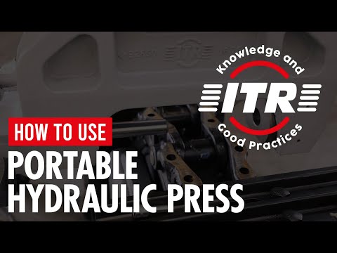 How to use a Portable Hydraulic Press