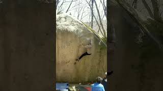Video thumbnail of エイハブ船長, 1級 (7a). 小川山 (Ogawayama)
