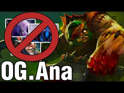 9000 MMR!!! - OG.Ana Plays Pudge - Dota 2