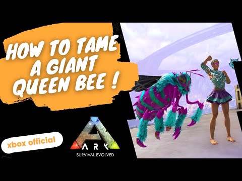 Bee Taming Tutorial...Easy! Official server. ARK Survival Evolved!