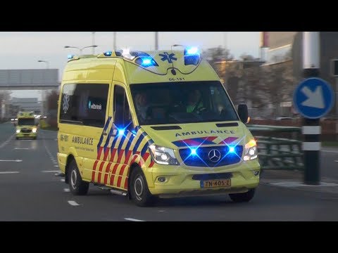 [Primeur] A1, Otaris Ambulance 06-181 Elburg naar het Isala Ziekenhuis Zwolle