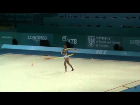 World Championships 2013 Kiev - RODRIGUEZ Carolina ESP - Ribbon, Finals