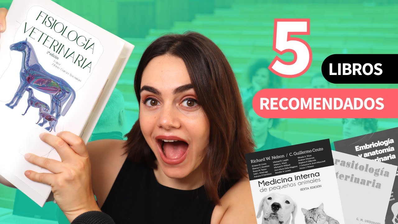 5 LIBROS para ESTUDIAR VETERINARIA