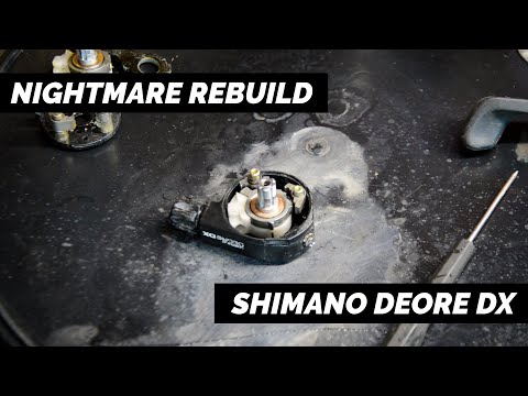 Shimano Deore DX Shifter Full Rebuild - The Nightmare Before Christmas