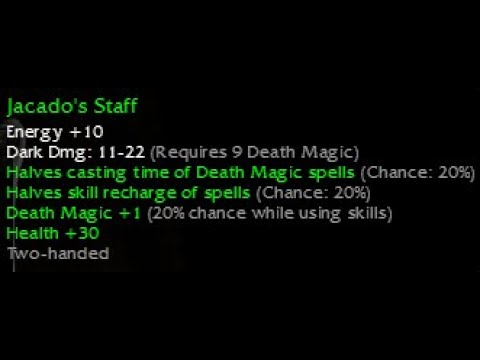 Guild Wars - Green Item Farm - Perfect Staff for MM Heroes [Jacado's Staff]