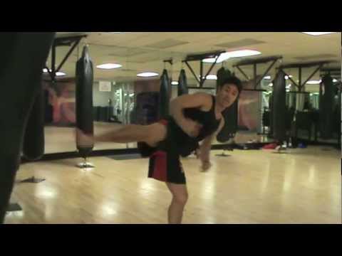 Pt. 1 San-Shou (Sanda) style Side-Kick with Coach Jason Yee