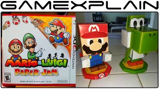 Mario & Luigi: Paper Jam UNBOXING + Bonus Papercraft Assembly
