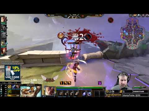 GOLDEN BLADE MAKES MERCURY THE BEST JUNGLER! | Incon | Smite