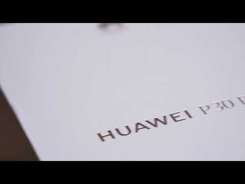 Cinematic video advertisement for Huawei P30 Pro
