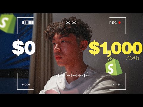 Zero to $1000/Day Dropshipping Challenge (24HOURS)