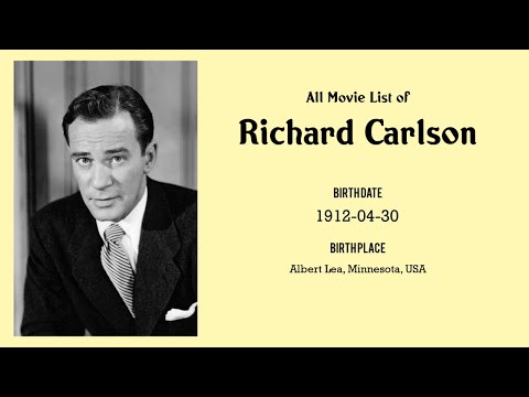 Richard Carlson Movies list Richard Carlson| Filmography of Richard Carlson