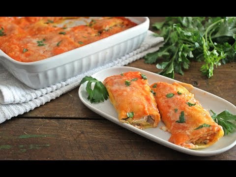 CANNELLONI DI RICOTTA E FUNGHI