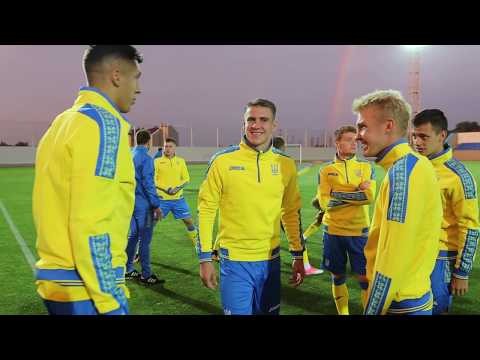 Перше тренування збірної України в Харкові