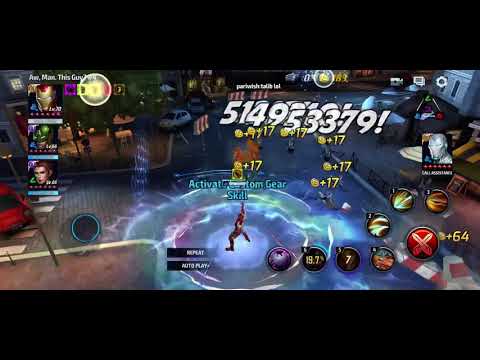 Marvel future fight : Deadpool mission : messy friends : level 60+