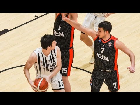 Juniorska liga Srbije: Partizan - Sloboda Užice 101:71 | trinaesto kolo (29.01.2023.)