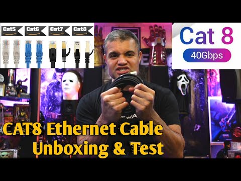 Cat8 Ethernet Cable!  It's a real thing.