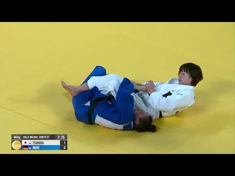 【2022世界柔道】女子48㎏級・角田夏実　試合ハイライト ＜2022世界柔道選手権/フジテレビ公式＞