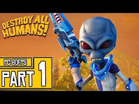 Destroy All Humans REMAKE Walkthrough PART 1 Full Game (PC) No Commentary @ 1440p (60ᶠᵖˢ) ✔
