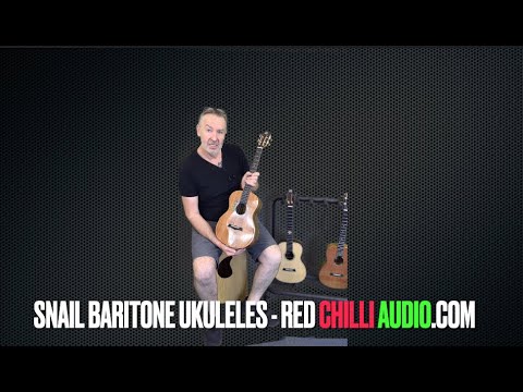 Snail Baritone Ukuleles - Red Chilli Audio