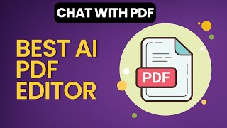 How to edit PDF | Best PDF editor with AI