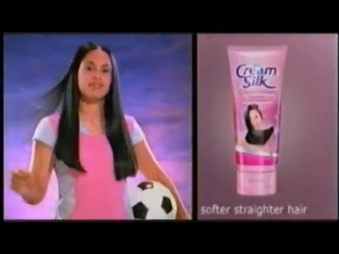 Cream Silk Satin Soft & Stylishly Straight "Goal" 15s - Philippines, 2005